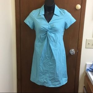 Motherhood turquoise short sleeve dress M